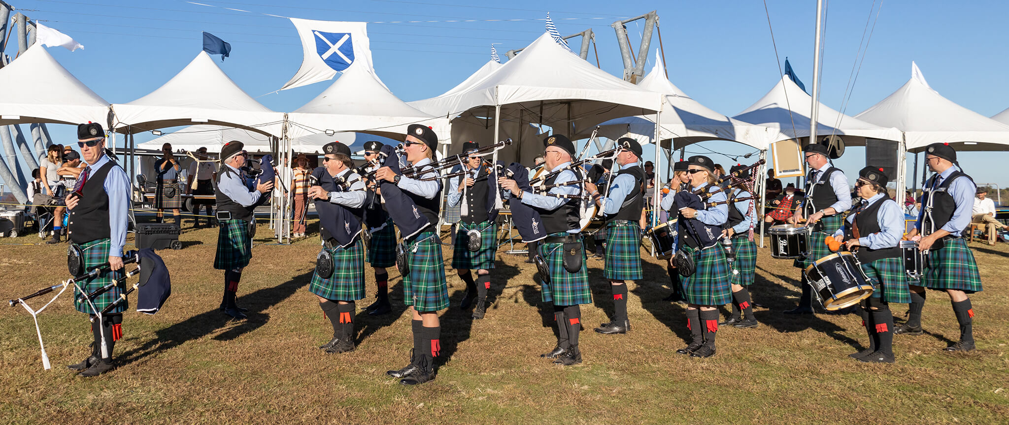 charleston scottish games trophy presentation